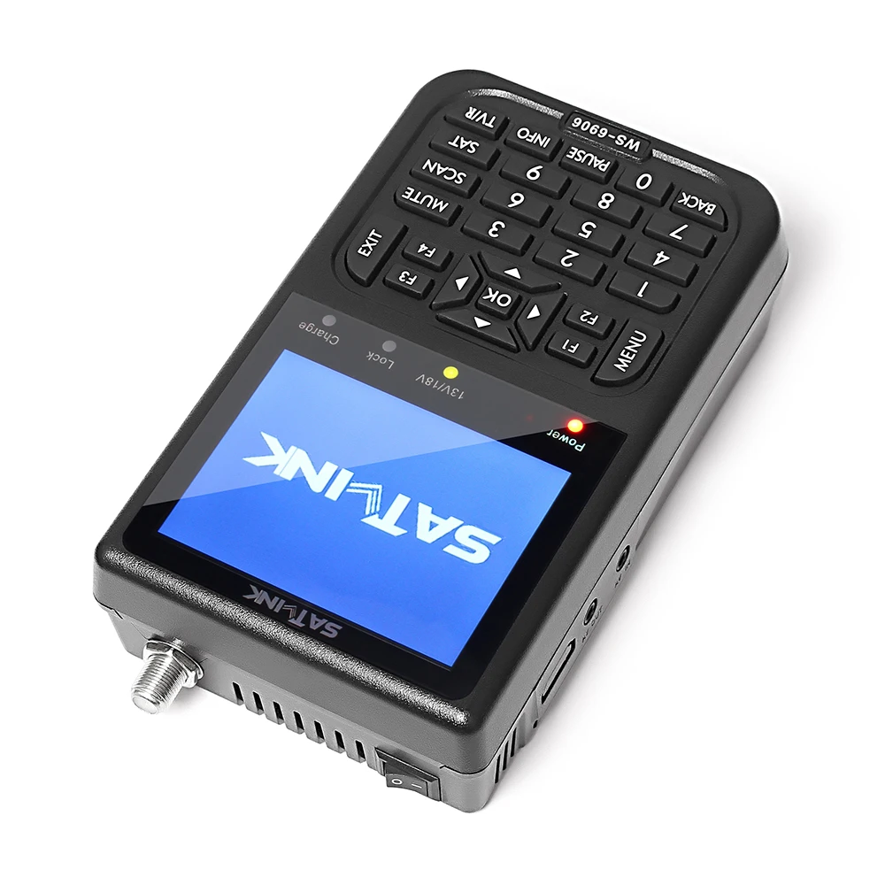 WS 6906 спутниковый finder 3 5 &quotDVB S цифровой ресивер fta измеритель ws Satlink|Спутниковое ТВ|
