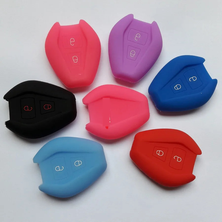 

Silicon Skin Holder Case For ISUZU D-Max D Max Remote Key Case Fob 2 Button