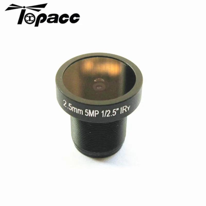 

2.5mm 1/2.5" 5MP M12 HD 130 Degree Wide Angle IR Block FPV Camera Lens For RC FPV Camera Racing Drone Cam Toy Models Parts Accs