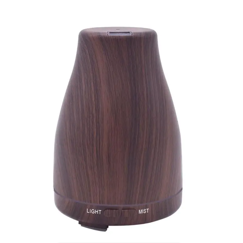 

120MLWooden Air Humidifier Ultrasonic Aromatherapy Mist Fogger LED Aroma Essential Oil Air Diffsuer Aroma Diffuser for Home Use