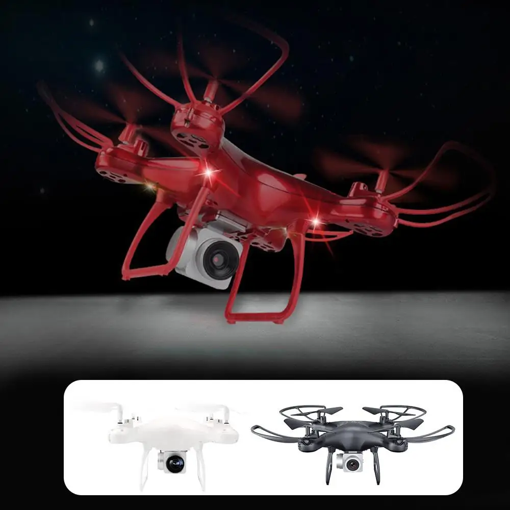 

HD Camera Helicopter Live Selfie Hover Professional Intelligent LED Lighting 3D Flips USB Charge Aircraft Durable Drone