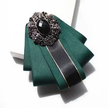 Модный многослойный деловой костюм с бриллиантами для женщин и мужчин, разноцветный деловой костюм, галстук жениха с бантом