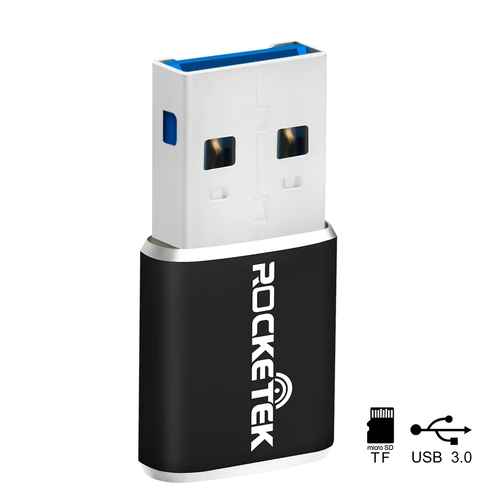 Rocketek usb 3,0 мульти памяти otg телефон кард-ридер 5 Гбит/с Алюминиевый адаптер для TF micro SD ПК компьютер ноутбук аксессуары