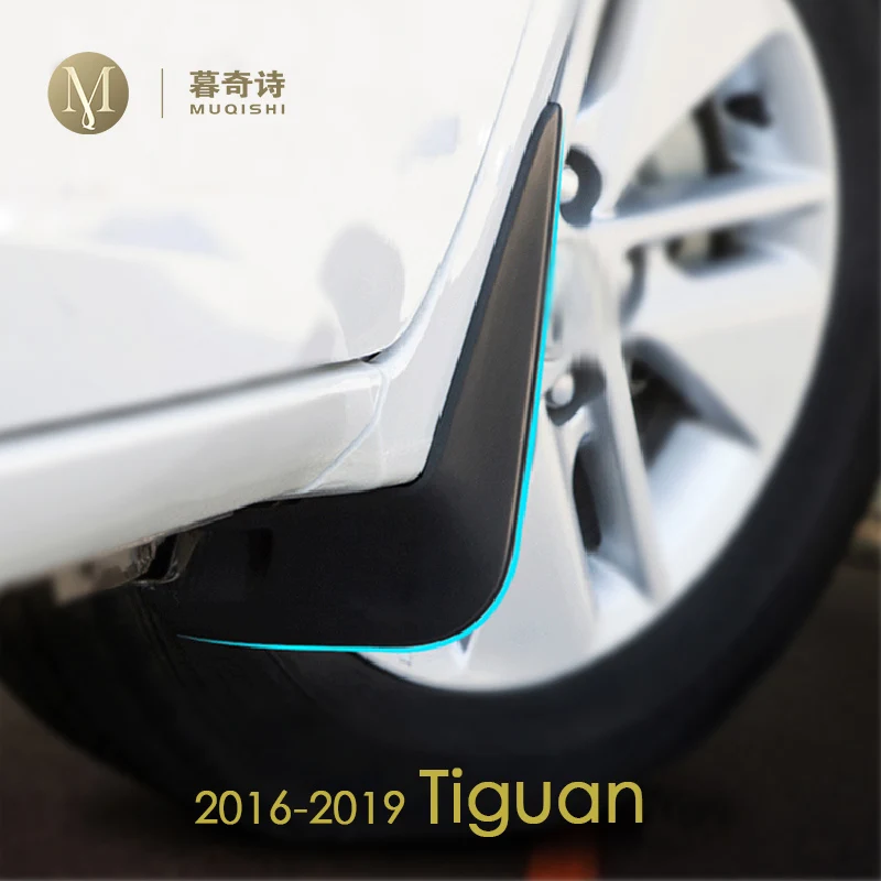 4 шт. Автомобильные Брызговики для Volkswagen Tiguan 2016 2019 2018|Грязезащита| |