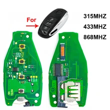 Замена 3 кнопки дистанционного управления печатной платы 315 МГц/433 МГц/868 МГц для VW для Volkswagen Touareg 2011 2012 2013