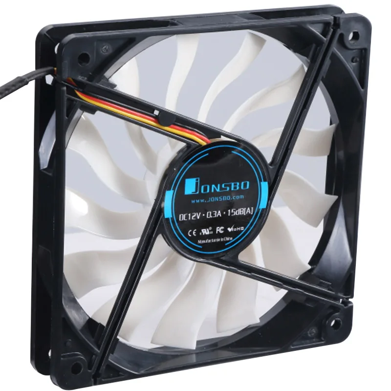 Jonsbo 12020 Cpu вентилятор Pc чехол Вентилятор Кулер 12 см ультра тонкий охлаждающий для
