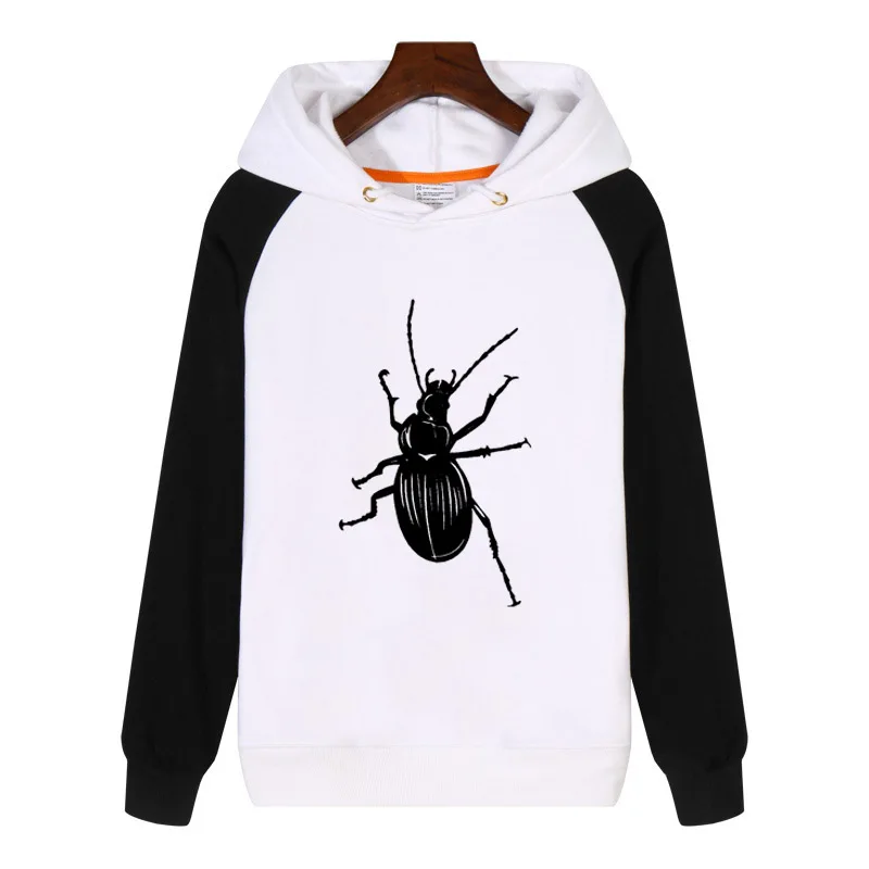 

Vivid Beetle Pattern Interesting Insect Hoodies fashion men women Sweatshirts Thick Fleece Clothing Tracksuit Sportswear GA471