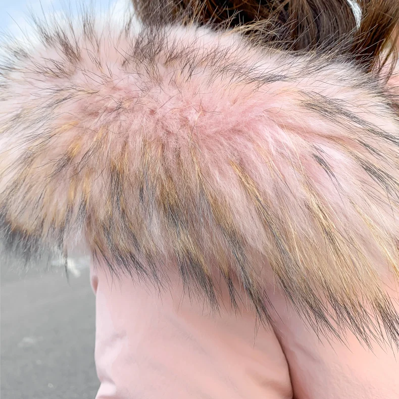 30 градусов роскошное Женское зимнее пальто, одежда для снега, модные пуховые парки, куртки с наполнителем из утиного пуха, Женское пальто G528