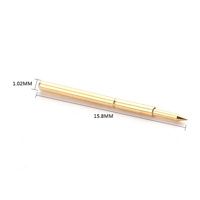 PA75-B Power Tool Tip Spring Test Probe Outer Diameter A 1.02mm Length 15.8mm For Testing Circuit Board Instrument Tools