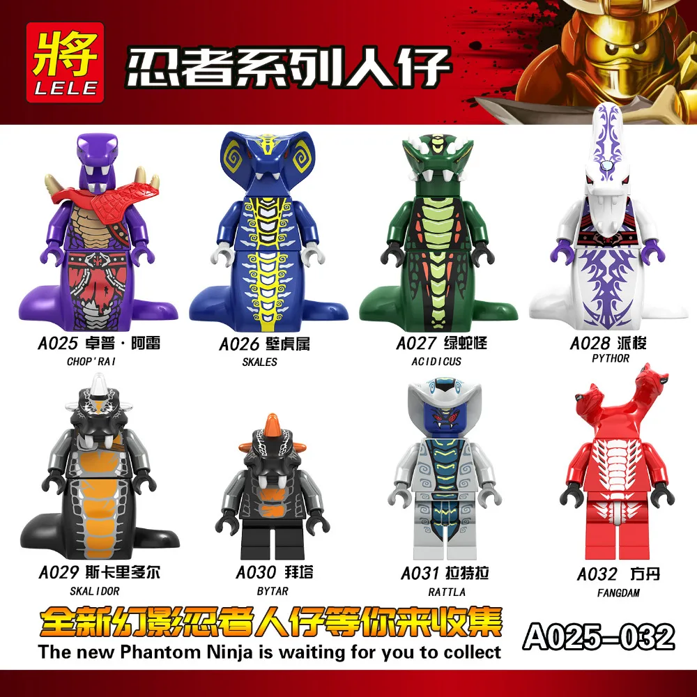 

Legoinggly Ninjagoed Sets Ninjaed Samukai Kai Jay Cole Zane Nya Pythor Master Of Golden Dragon Figures Toys Movie Kids Gifts