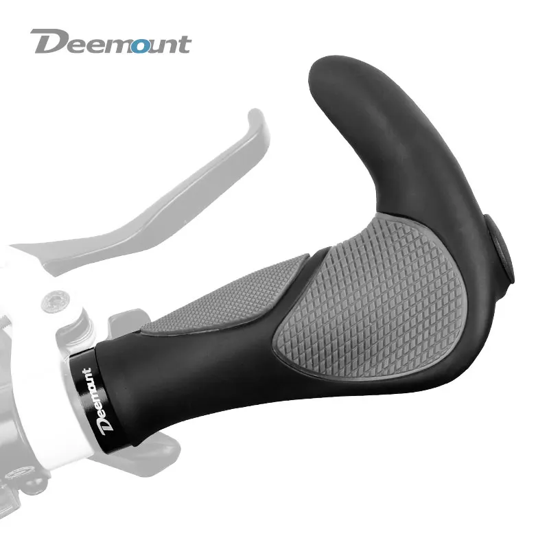 Permalink to Deemount Comfy Bicycle Grips TPR Rubber Integrated MTB Cycling Hand Rest Mountain Bike Handlebar Casing Sheath Shock Absorption