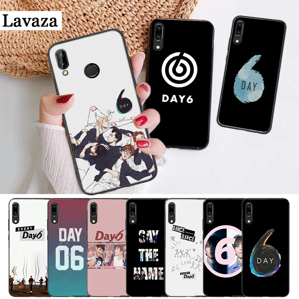 

Lavaza DAY6 Men's band Silicone Case for Huawei P8 Lite 2015 2017 P9 2016 Mimi P10 P20 Pro P Smart 2019 P30 Lite Pro
