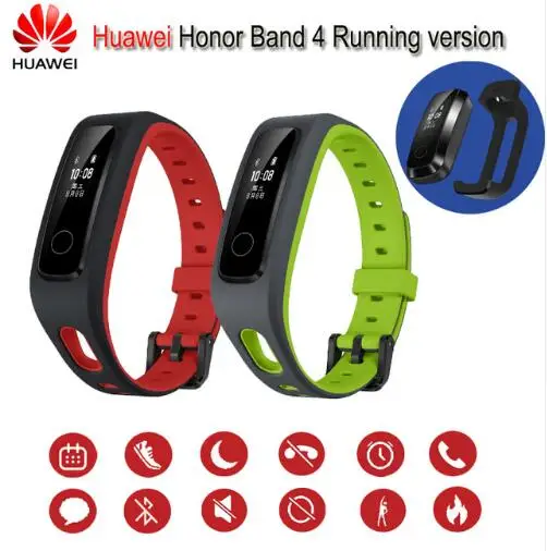 Новый продукт оригинал Huawei Honor Band 4 версия для бега смарт-браслет с пряжкой Land Impact