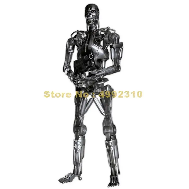 

terminator 2 judgment day t-800 endoskeleton pvc action figure robot model 18cm Toy
