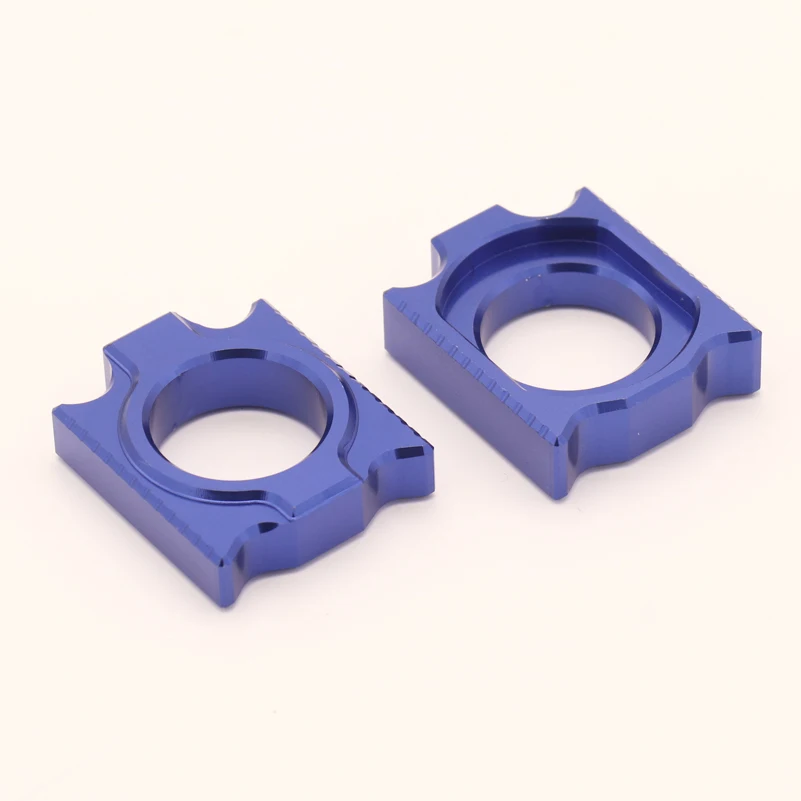 CNC сзади цепь Настройщик осевой блок для YAMAHA YZ125 YZ250 02-16 YZ250F YZ450F YZ250X YZ250FX WR250F WR450F WR250R WR250X