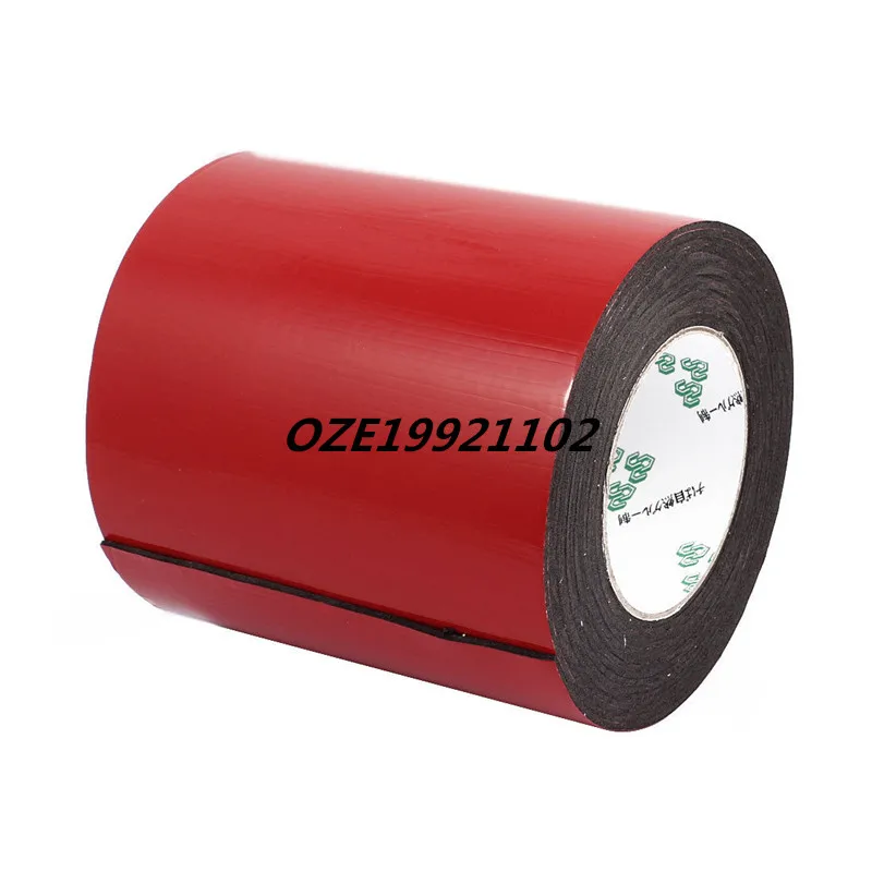 1 pcs 150mm x 2mm Dupla Face Auto adesivas À Prova de Choque Esponja de Espuma Fita de 5 M de