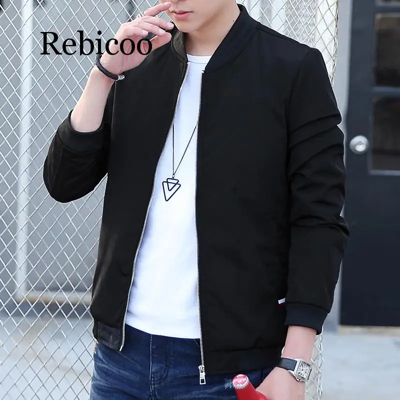 

Coat men pop 2019 new Spring and Autumn Korean version trend baseball suit Korean version handsome casual jacket men