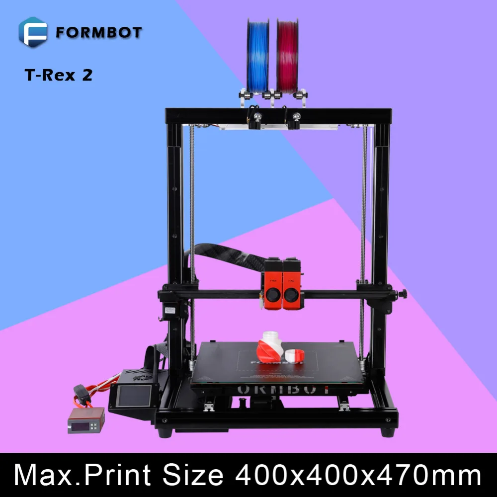 

High Precision 3 D Printer with Touch Screen Complete Frame Display Control Off-line Printing