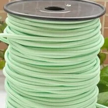 100 метров Аквамарин цвет круглый ткань проволочная Подвеска кабель для лампы