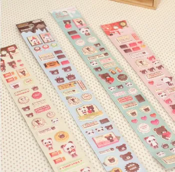 

Korea cute panda Kids foam 3D Stickers/ DIY Multifunction mobilephone Puffy Decoration Stickers