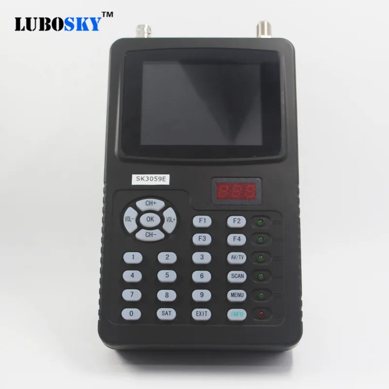 LUBOSKY SK3059e спутниковая стандартная лампа для поиска сигнала с поддержкой