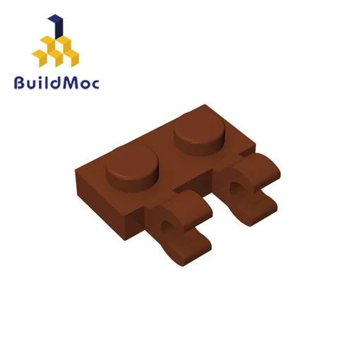 BuildMOC 60470 1x2 детали для строительных блоков DIY логотип развивающие творческие подарочные игрушки - Цвет: M0486-12