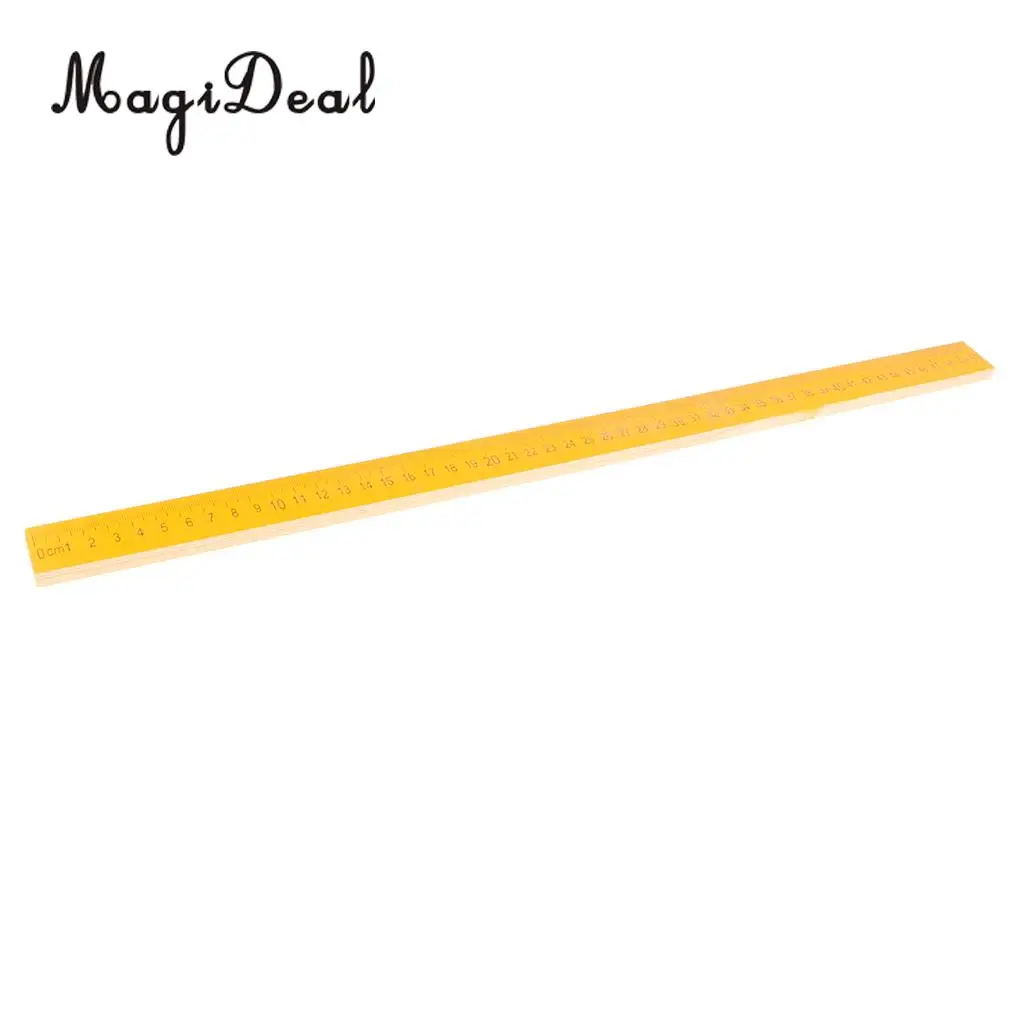 50cm Wooden Ruler Measuring Straight Ruler for Student School Geometry Math Supplies Drawing Tools Teaching Aids