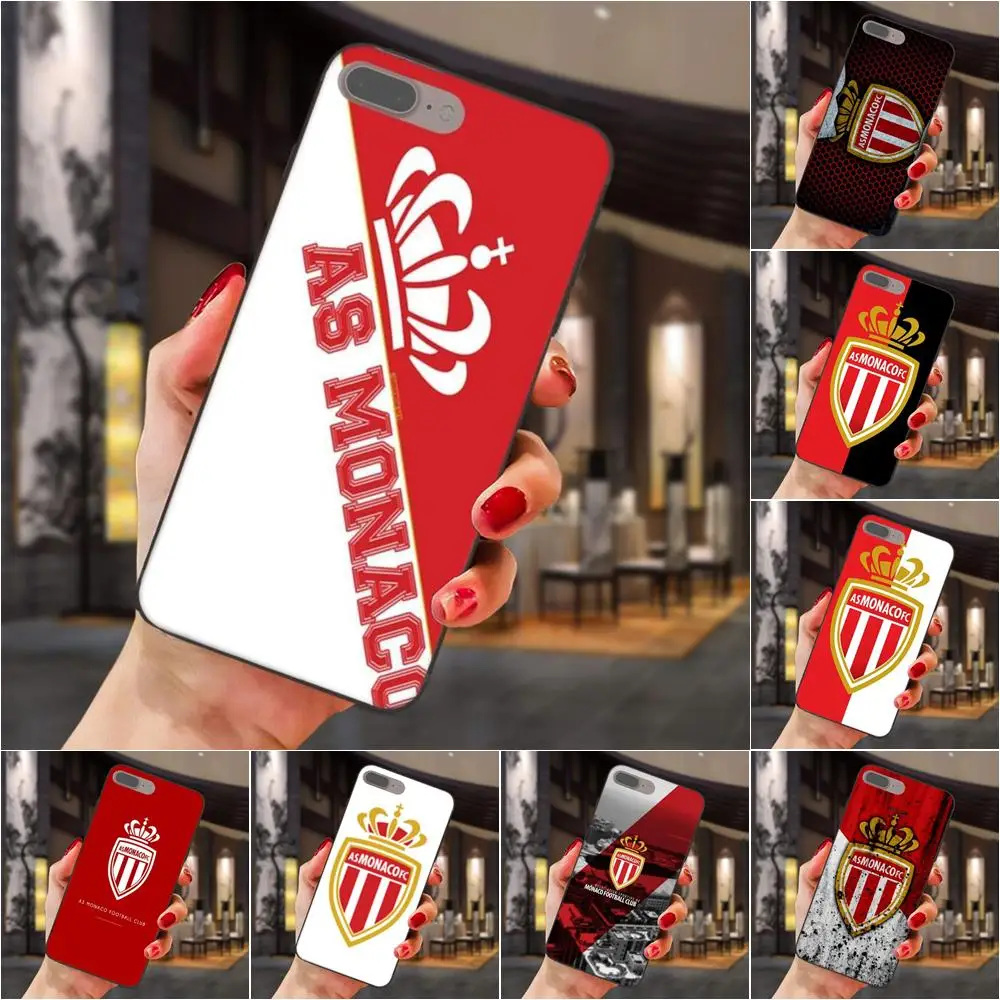 

TPU Shell For As Monaco Fc For Xiaomi Redmi Note 2 3 4 4A 4X 5 5A 6 6A 7 Go Plus Pro S2 Y2