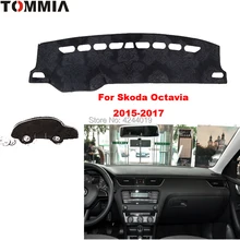 Tommy приборная панель покрытие тире коврик для автомобиля солнцезащитный козырек анти-УФ покрытие для приборной панели коврик для приборной панели автомобиля для Skoda Octavia