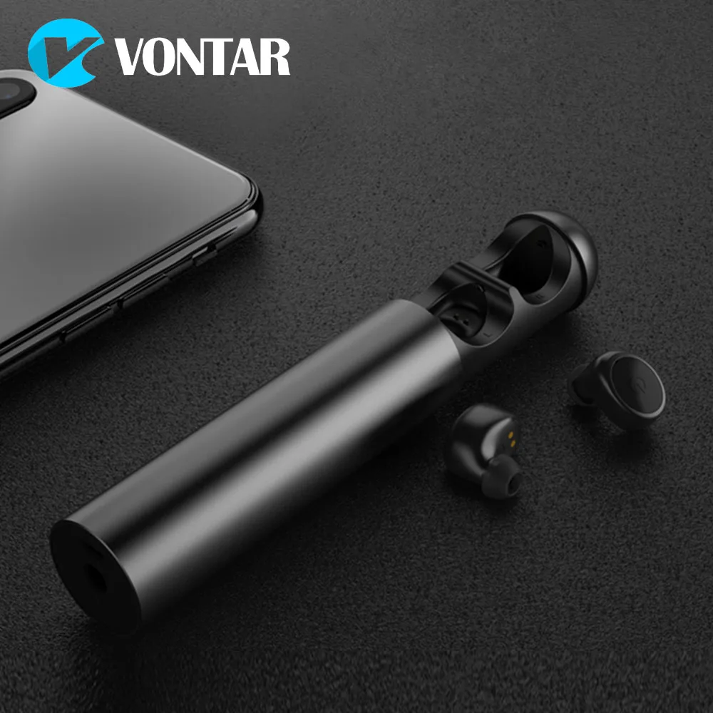 

Without Wired Earphone Dual Unit Ear Phones Mini Twins Bluetooth Stereo Earphones headfone With Charging Box Blutooth Earbuds