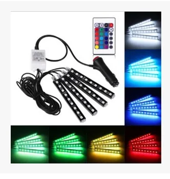 

car decorative strip light atmosphere decoration lamp light RGB LED for toyota honda vw opel car styling all car