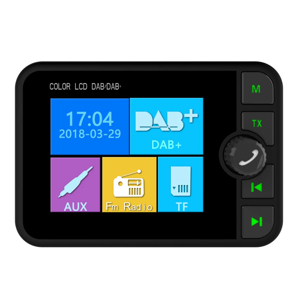 

D-01 Car DAB DAB+ FM Receiver Car Radio DAB Digital Radio Adapter Bluetooth Music Streaming Universal styling