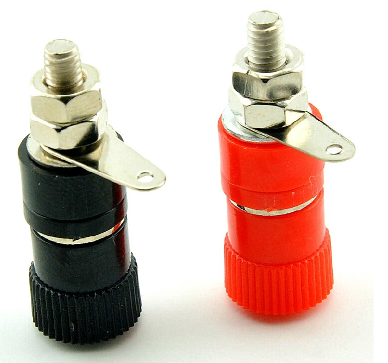 2pcs 4mm Binding Post Banana Jack Terminals Terminal Blockin