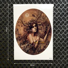 1PC 3D Sexy Women Body Art Arm Armband Fake Tattoo Stickers GHB 492 Men Flash Waterproof