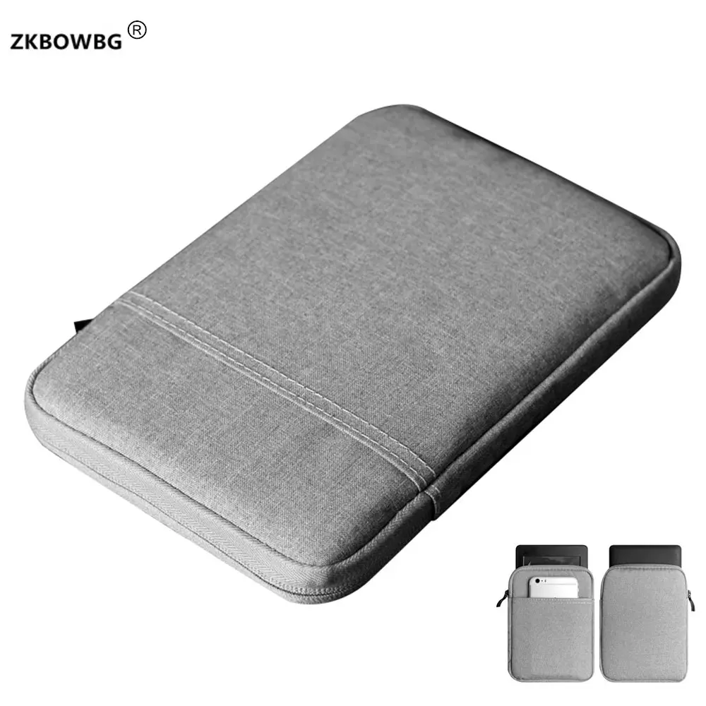 

Sleeve Pouch Zipper Bag Case for 2016 Kobo Aura Edition 2 for Digma r63S/X600/e60C/e635/e654/r634/r654 6 inch Ereader Cover