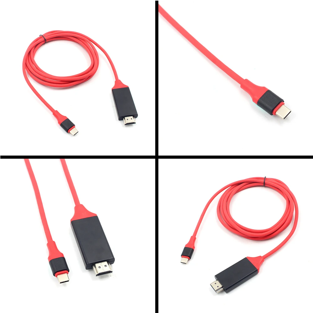 Высокое качество USB 3 1 тип c до 4 K HDMI кабель HDTV адаптера для Samsung Galaxy S8 адаптеры