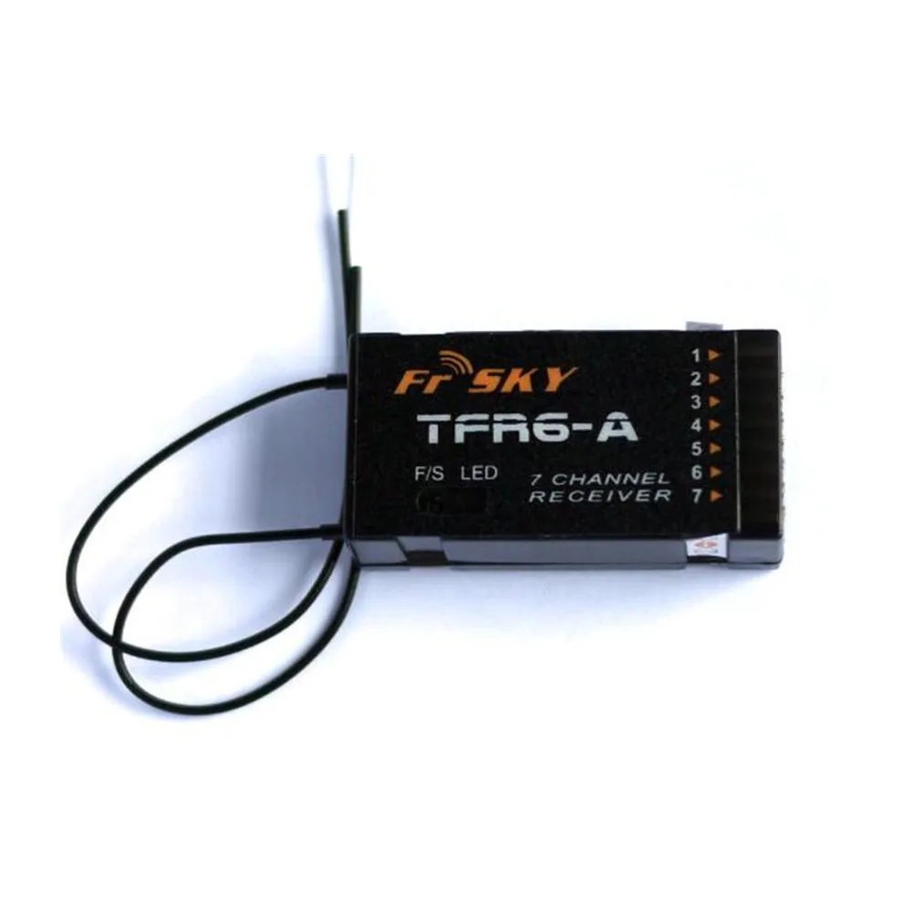 Приемник FrSky TFR6/TFR6-A 7ch 2,4G, совместимый с модулем Futaba FASST FrSky TF