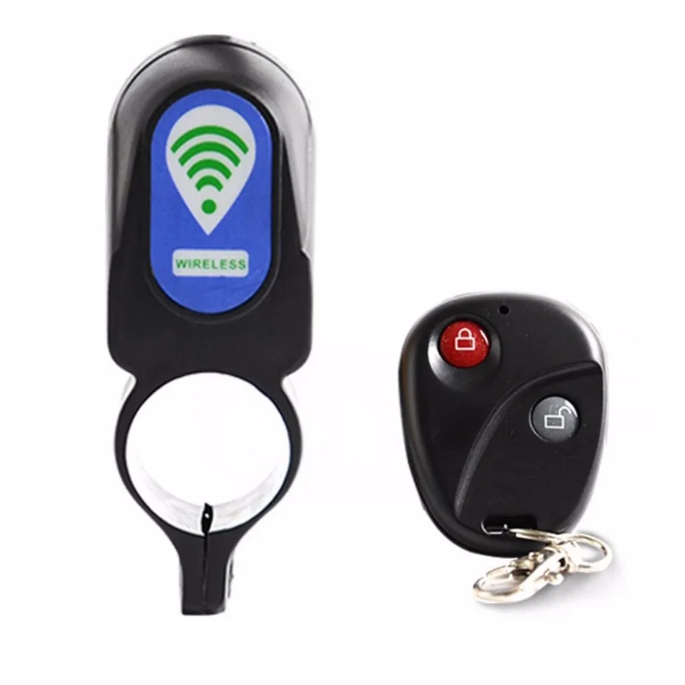 

Bicycle Alarm Lock Anti-theft Lock With Remote Controller Riding Cycling Security Lock Vibration Alarm Bicycle Accessories Hot