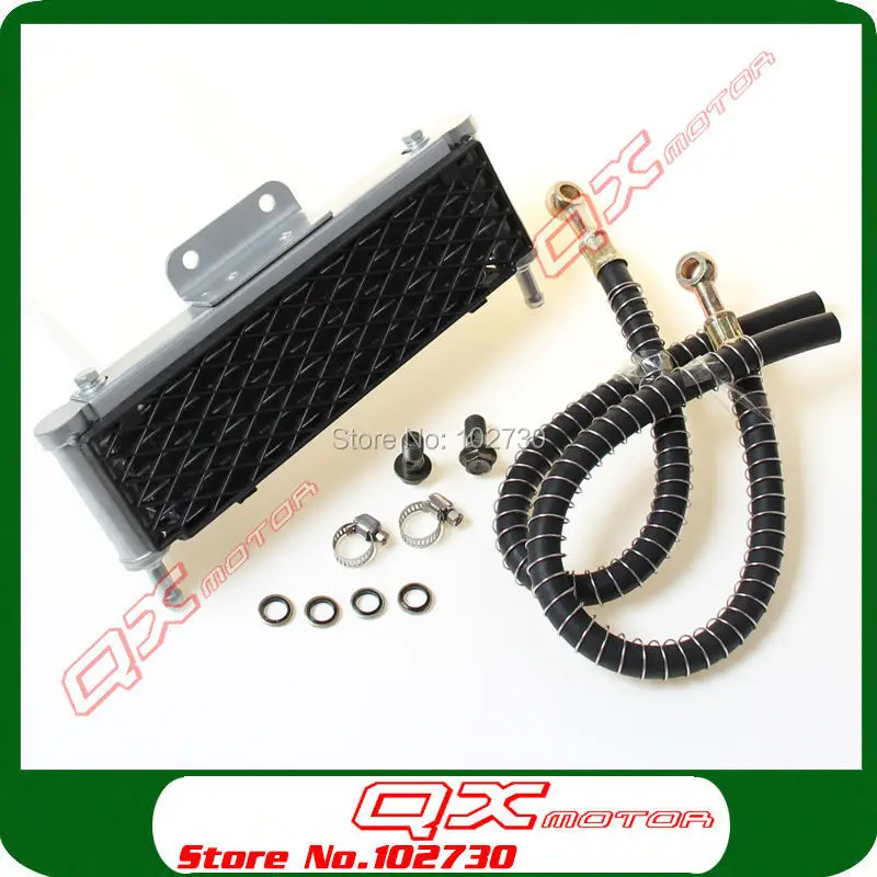 

High Qualtiy Oil Cooler kit for YX/ZS/LF 140cc 150cc 160cc Horizontal Engines Dirt Pit Bike Monkey Bike ATV Quad Free shipping