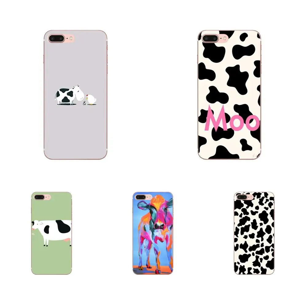 

Soft Screen Protector For Xiaomi Mi3 Mi4 Mi4C Mi4i Mi5 Mi 5S 5X 6 6X 8 SE A1 Max Mix 2 Note 3 4 Animal Cute Cow Print Cartoon
