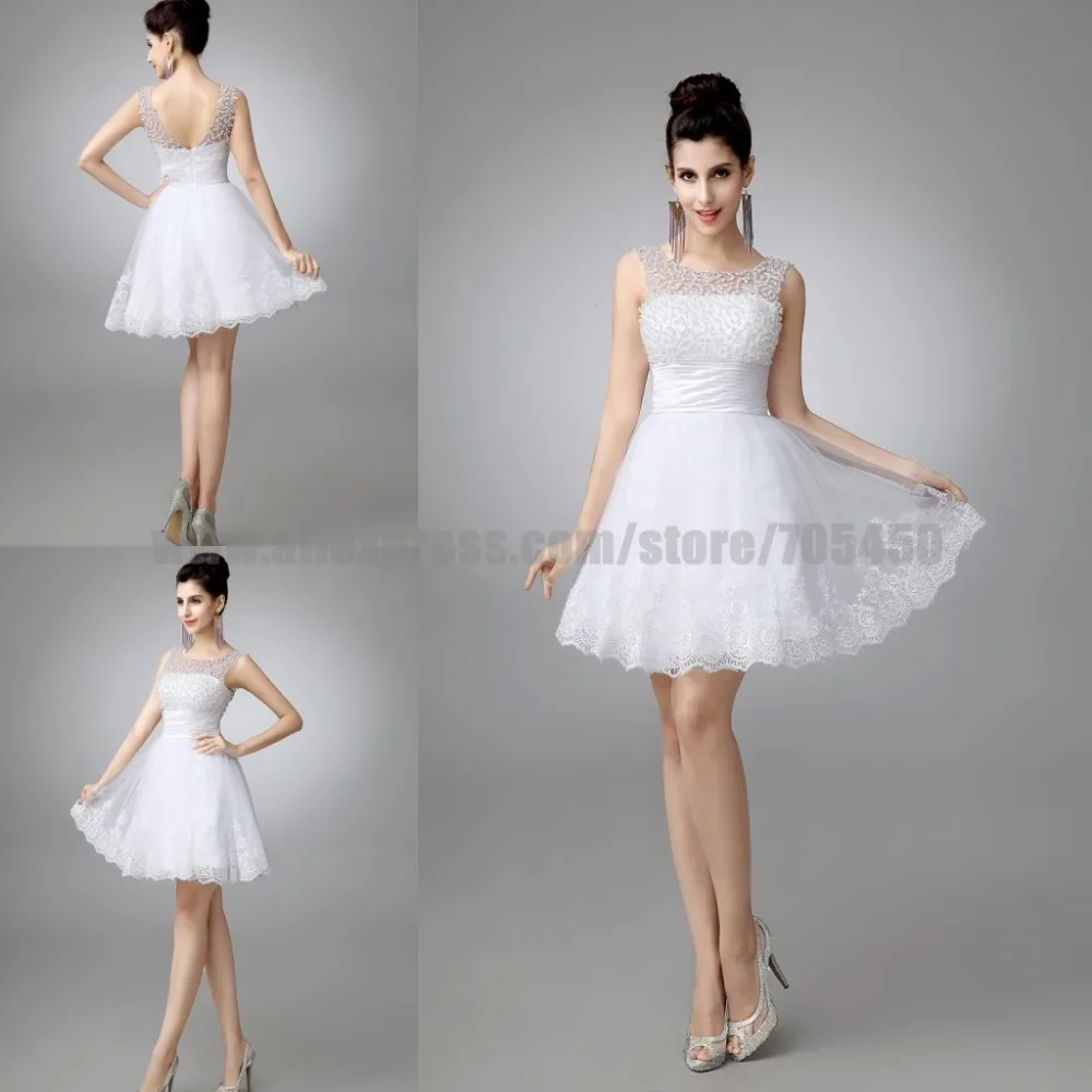 3 Simple Cute Short Wedding Dresses Short Wedding Dresses From