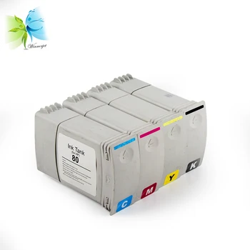 

WINNERJET 350ml for HP 80 Pigment Ink Cartridges with One Time Use Chip for HP Designjet 1050 1055 1050c 1055cm Printer