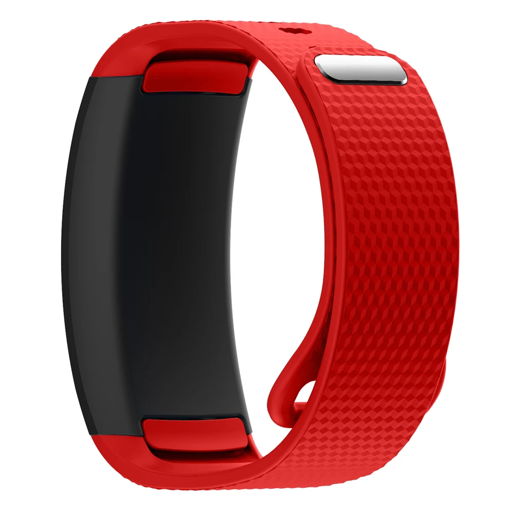Спортивный Цветной силиконовый ремешок для Samsung Galaxy Gear Fit 2 сменные Ремешки