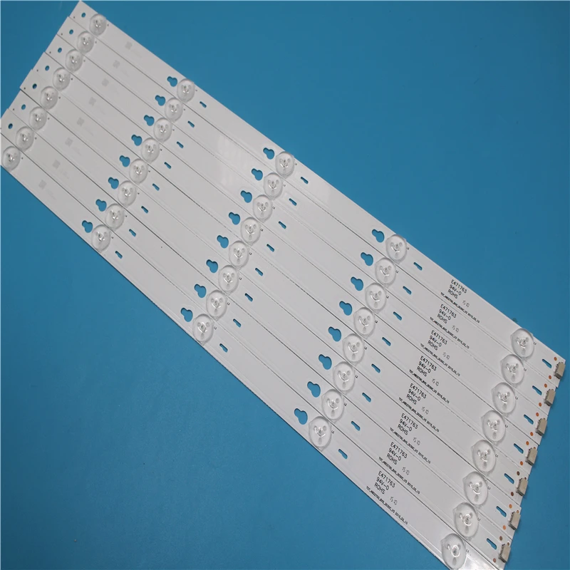 

1set=8pieces for TCL B48A558U D48A810 strip TOT-48D2700-8X5-3030C-V3 YHA-4C-LB4805-YHEX2 TCL D48A810