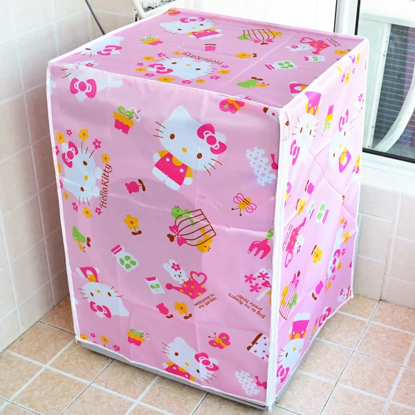 

Full Cartoon Print Home Deco Washing Machine Dust-proof Cover