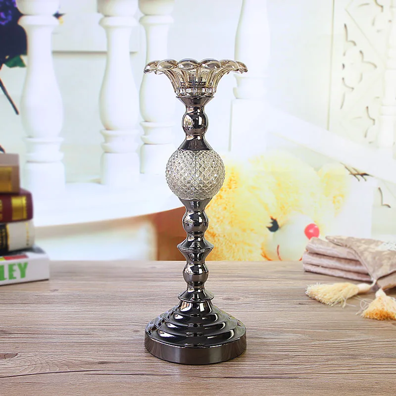 Compra candelabros de cristal online al por mayor de China, Mayoristas