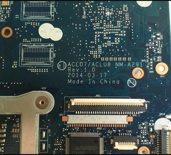 Z50 75 материнская плата для Lenovo G50 75M ACLU7/ACLU8 NM A291 Rev1.0 с A10 7300 ЦП тест 100%|Материнские
