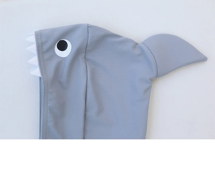 Детский купальный костюм купальник для маленького мальчика с изображением животных Купальник "Акула" Детские ванный Комплект Бассейн Костюмы Защита от ультрафиолетовых лучей, костюм
