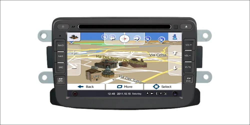 Top Liislee Car Android Multimedia For Renault Sandero Logan 2009~2013 Radio DVD Player GPS Navi Map Navigation Video Stereo System 19