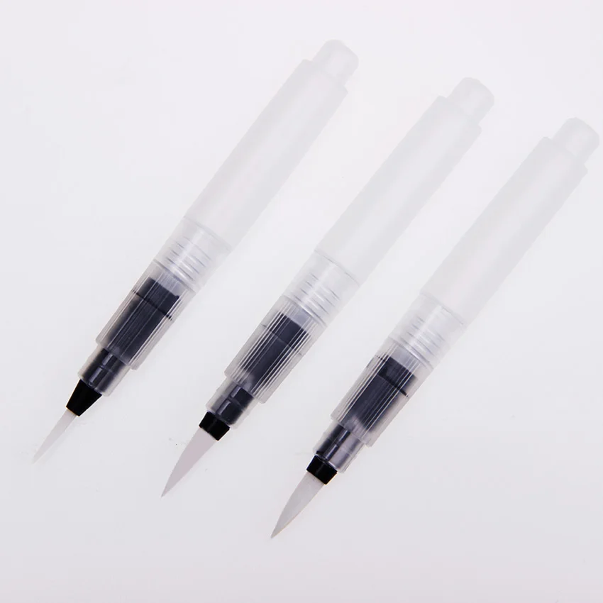 

Refillable Water Brush Ink Pen for Water Color Calligraphy Drawing Painting Illustration Pen Office Stationery